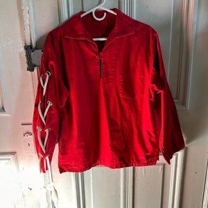 Reworked authentic vareuse from Brittany, France.